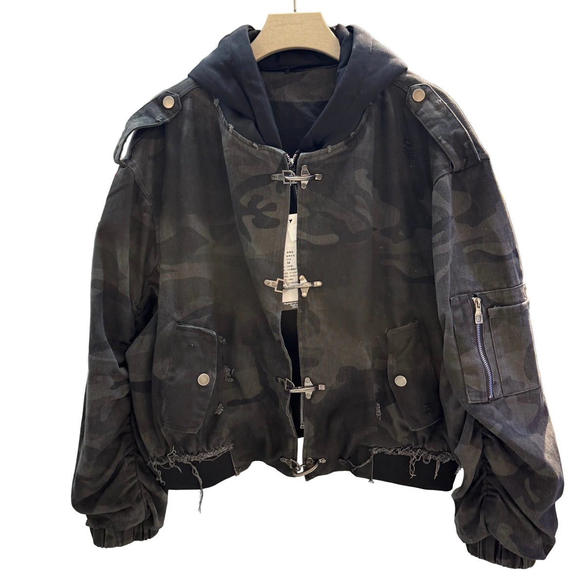 Camo bomber