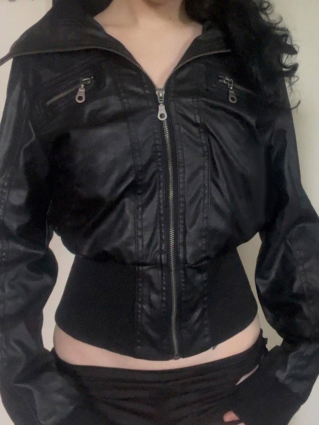leather jacket
