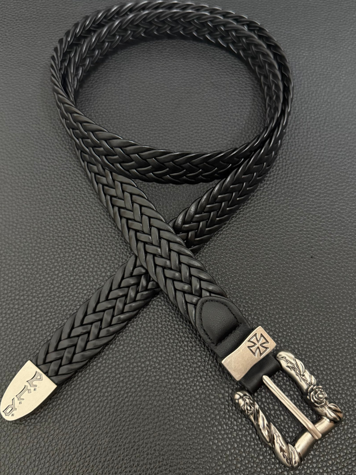 ERD Melancholy Rich 2nd Generation Vintage Handmade Woven Belt Metal Niche Design Sense Men's and Women's Woven Trouser Belt