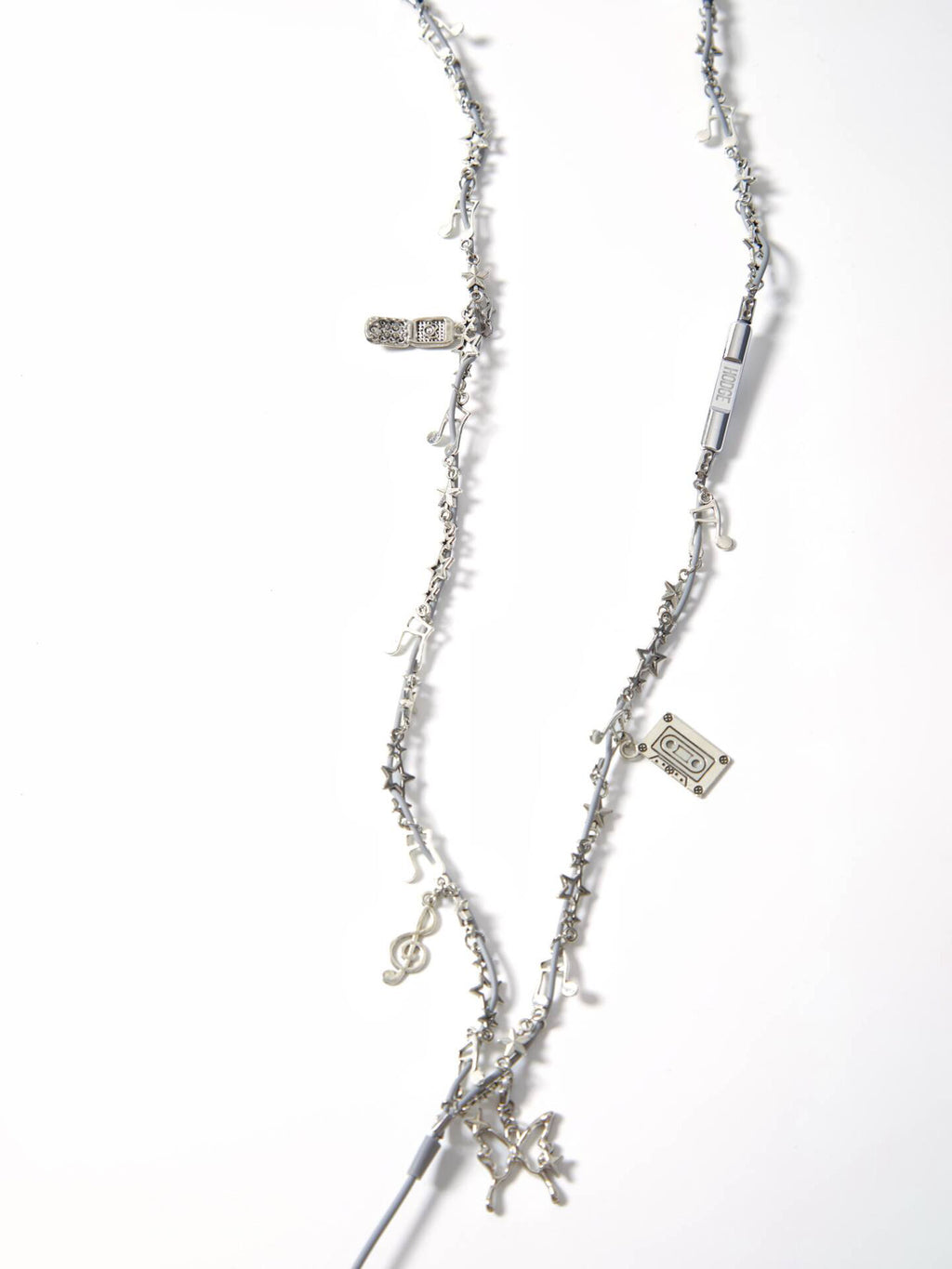 silver headphones type c