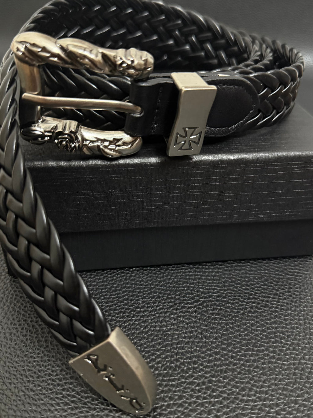 ERD Melancholy Rich 2nd Generation Vintage Handmade Woven Belt Metal Niche Design Sense Men's and Women's Woven Trouser Belt