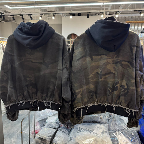 Camo bomber