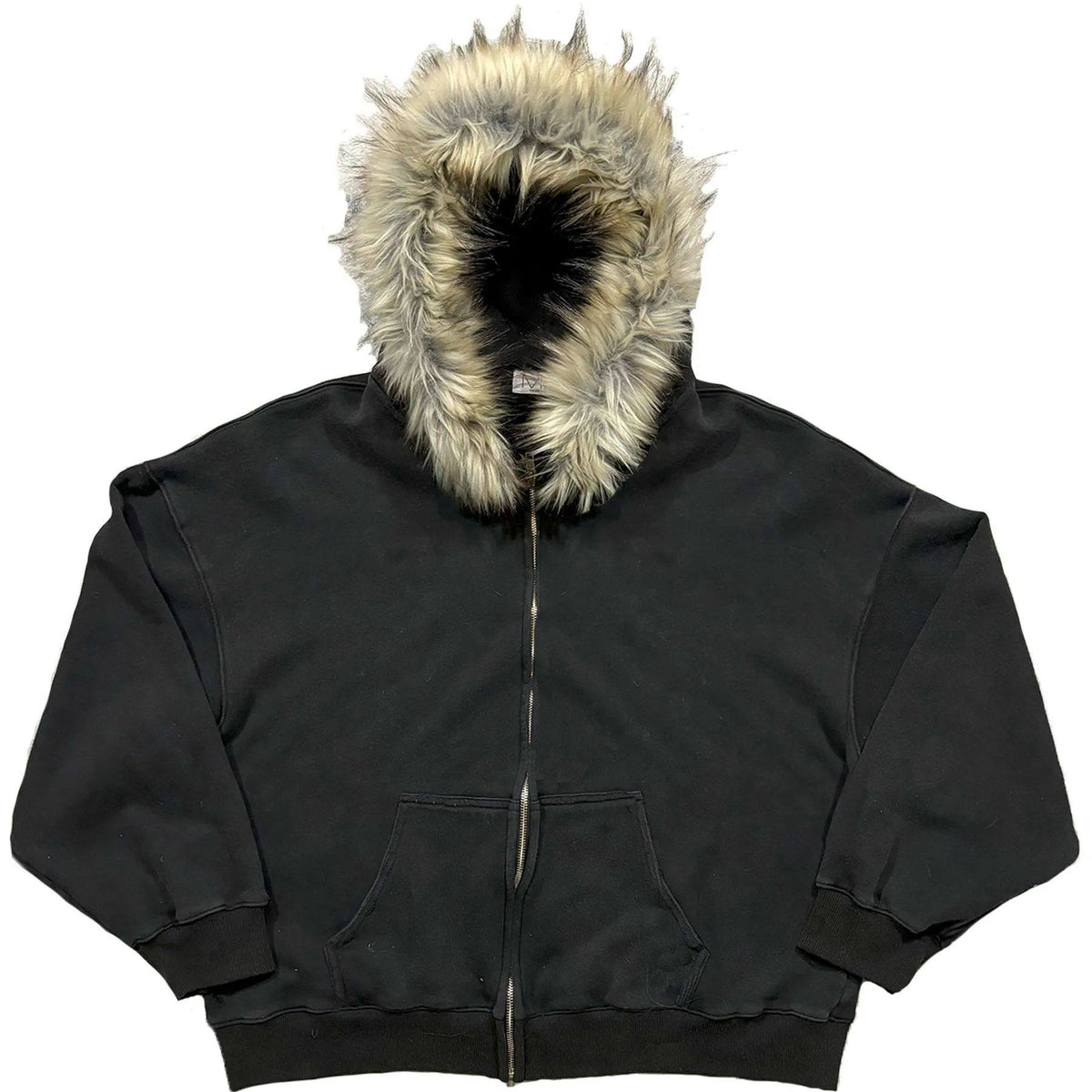 fur hoodie