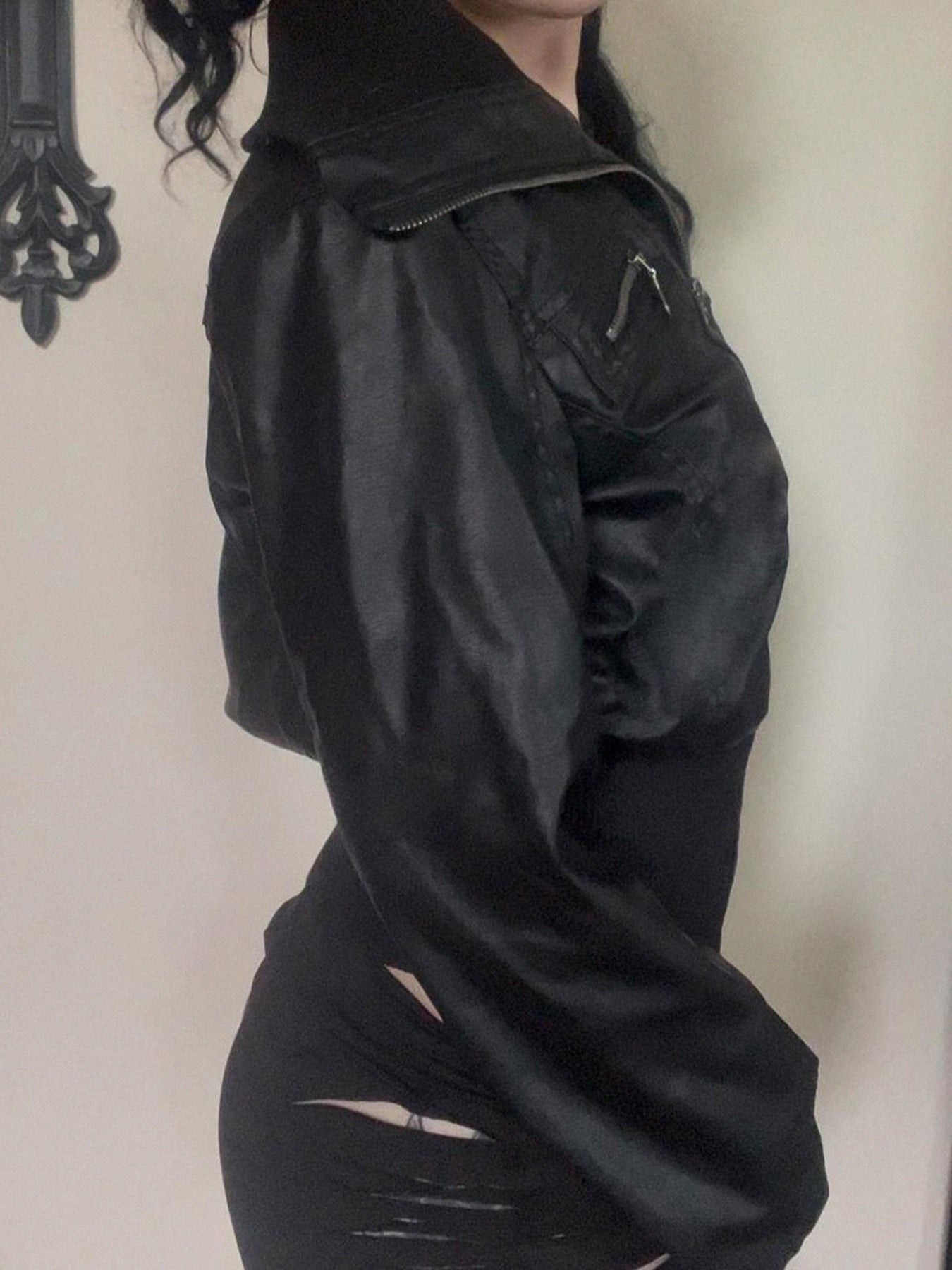 leather jacket